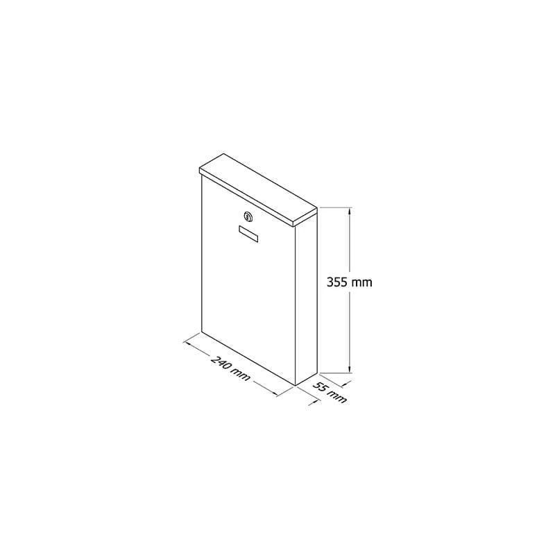 Pastkaste pd955 zaļa