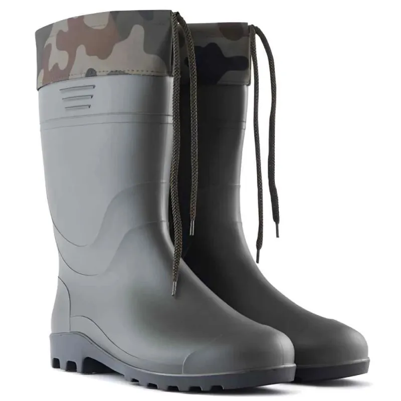 Guminiai batai vyrams 300PM, su aulu, be pašiltinimo, žalia sp., 43 dydis