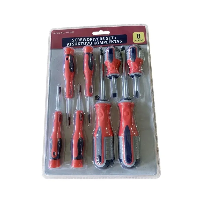 Atsuktuvų rinkinys HT1001, 30 cm, 8 vnt.