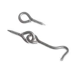 Āķis Domax 8871 K-60 201. sudraba. 60 mm x 14 mm