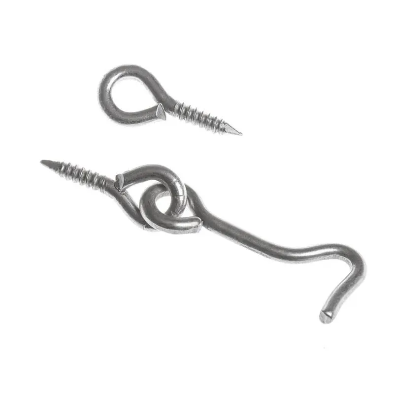 Āķis Domax 8871 K-60 201, sudraba krās., 6 cm x 1.4 cm