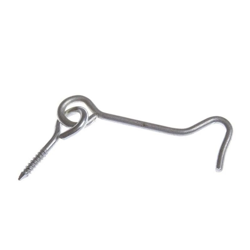 Āķis Domax 8872 K-80 201. sudraba. 80 mm x 17 mm