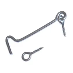 Konks Domax 8873 K-100 201, hõbe v., 10 cm x 1.7 cm