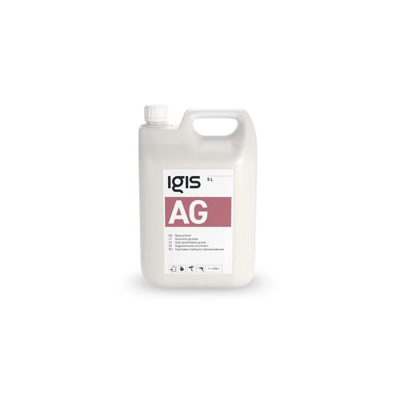 Grunts dziļumgruntis Igis AG. balta. 5 l