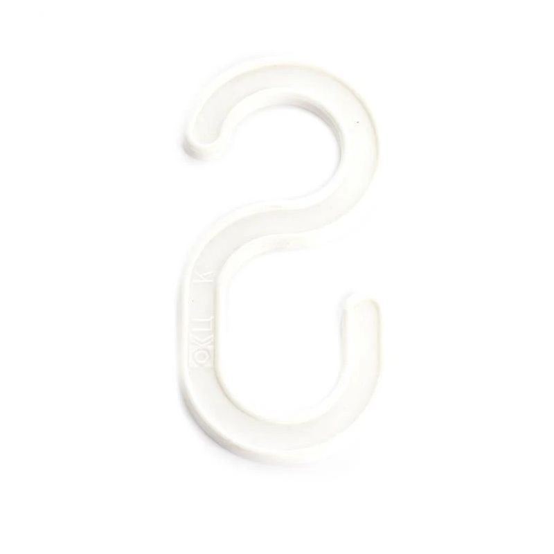 Balti s formas apģērbu āķīši f3-196