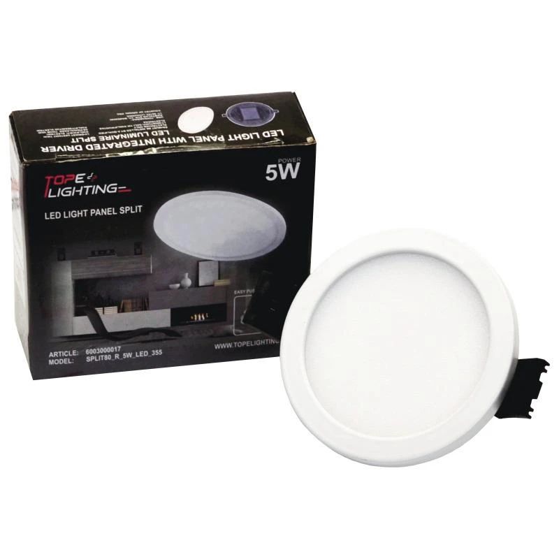 Iebūvējams gaismeklis Tope Split R NW. 5W. LED. 4000K
