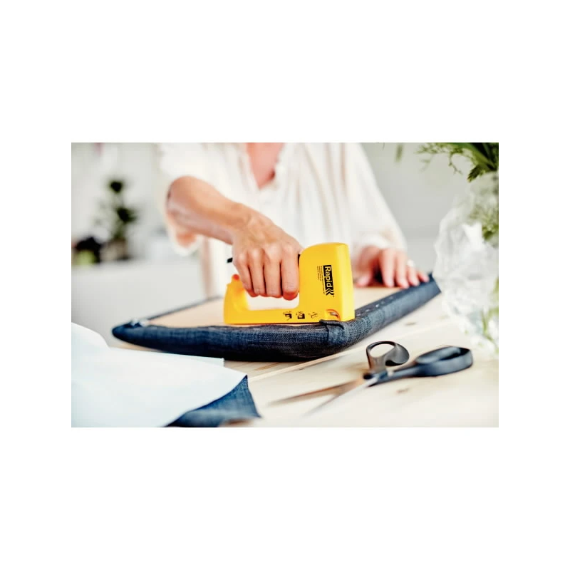 Skavotājs R13E 4 - 10 mm, dzeltens, Nr.13 skavas HANDY, Rapid