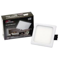 Iebūvēta lampa Tope Split. 5W. 4000°K. LED. balta