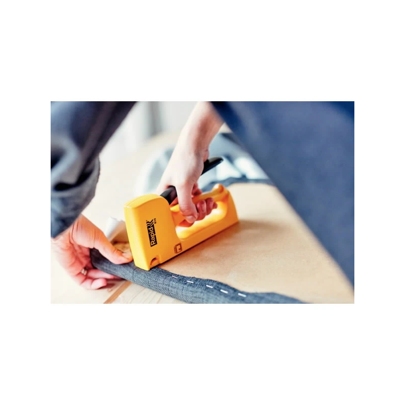 Skavotājs R13E 4 - 10 mm, dzeltens, Nr.13 skavas HANDY, Rapid