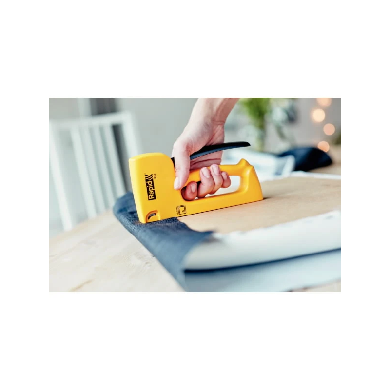 Skavotājs R13E 4 - 10 mm, dzeltens, Nr.13 skavas HANDY, Rapid