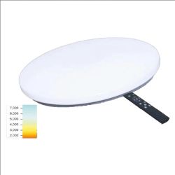 Lampa plafons Tope Sopot. 2x18W. LED. DIA325mm