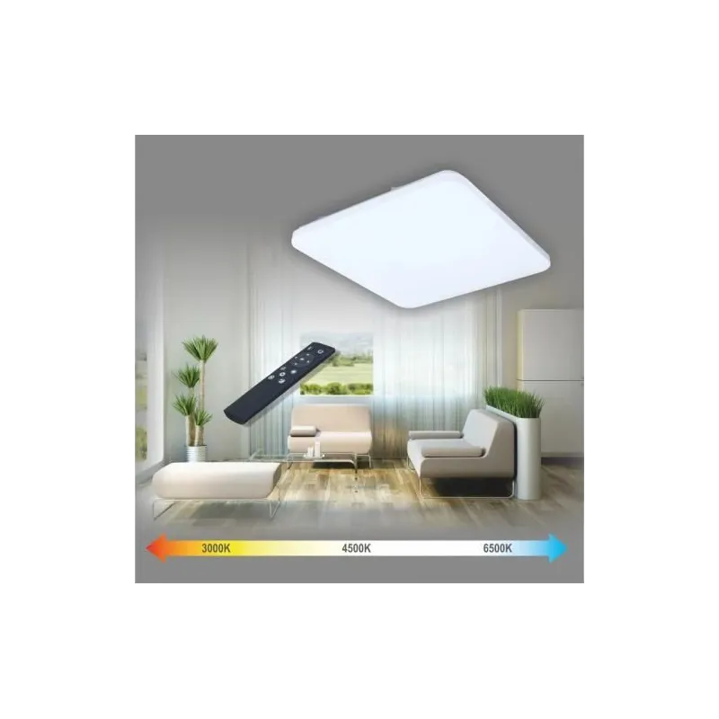 Lampa plafons Tope Sopot 6004000074, LED, 3000 - 6500 °K, 2 x 24 W