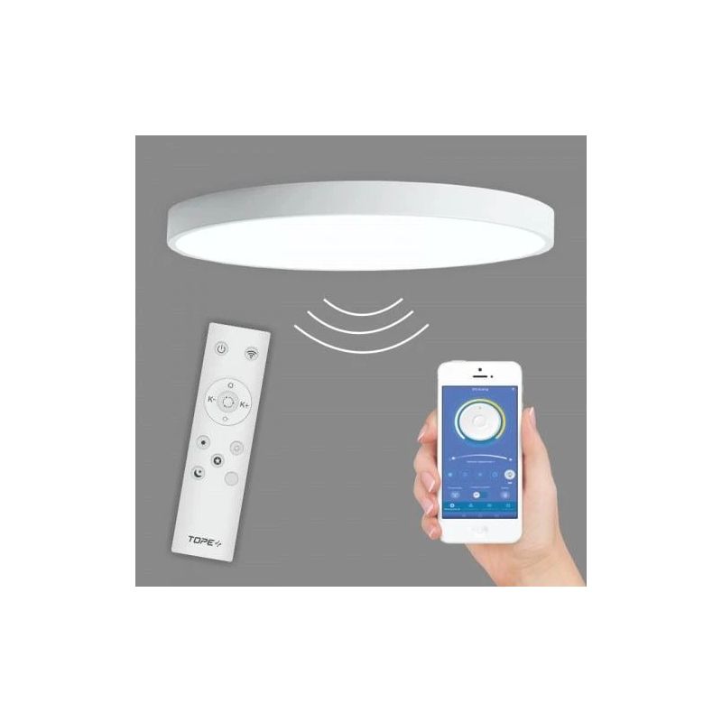 Lampa plafons Tope Boston. 2x48 W. LED. 3000 - 6500 °K