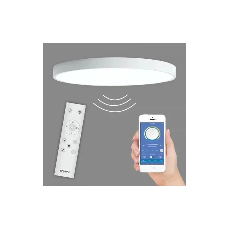 Lampa plafons Tope Boston 6004000081, LED, 3000 - 6500 °K, 2 x 48 W