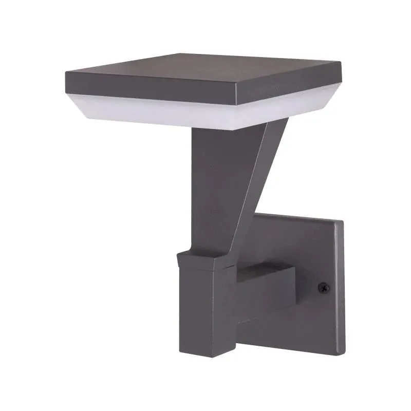 Āra sienas lampa Tope Salta, 12W, LED, IP65, antracīta krās., 14 cm x 23 cm