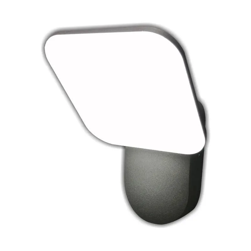 Āra sienas lampa Tope Saga, 12W, LED, IP65, antracīta krās., 21 cm x 13.5 cm