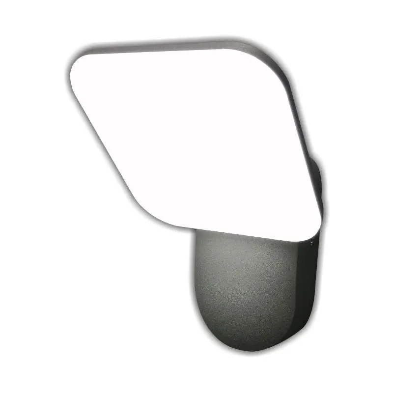 Āra sienas lampa Tope Saga, 12W, LED, IP65, antracīta krās., 21 cm x 13.5 cm