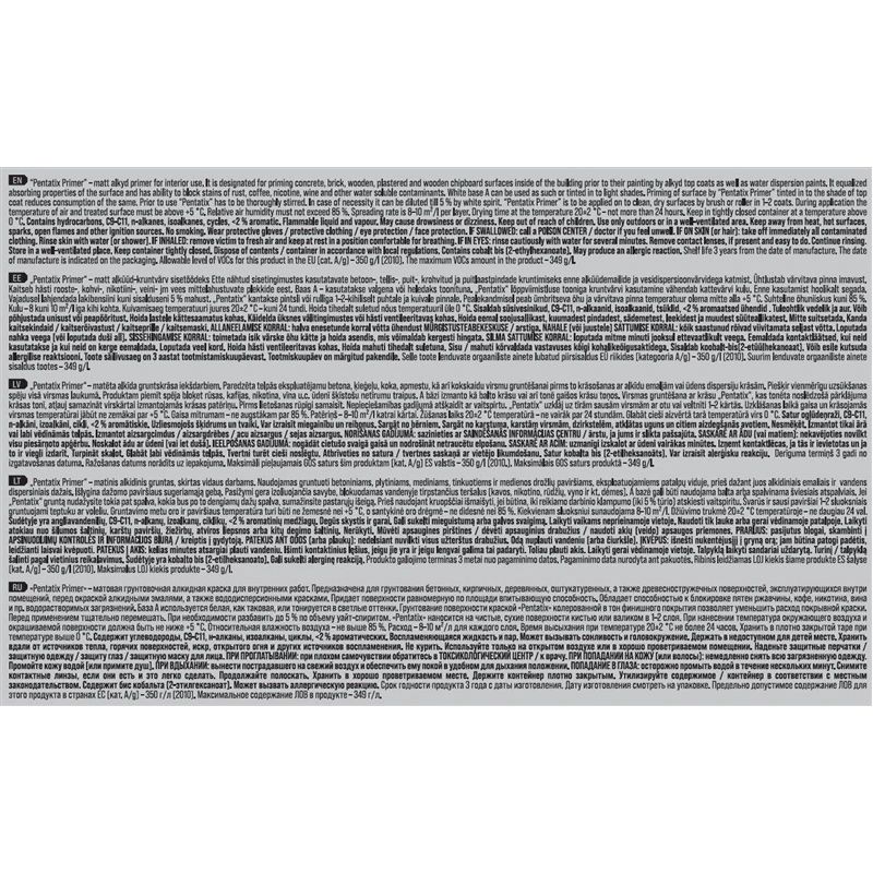 Grunts alkīda pentatix 2.7l