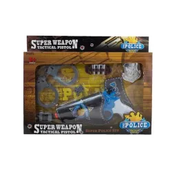 Policininko žaislas The Police Super Weapon Tactical Pistol, įvairių spalvų