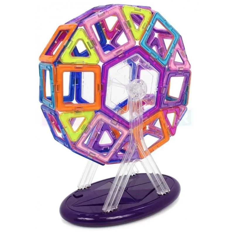 Konstruktors Xinbida Magical Magnet 625100042, 52 gab., daudzkrāsaina