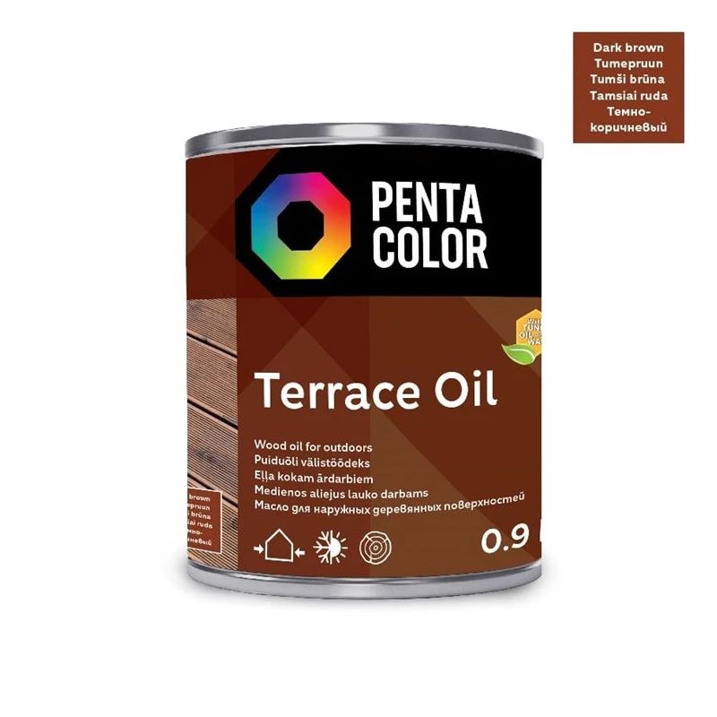 Aliejus terasoms su tungu „terrace oil“ ,t. rudas, 0.9 l,