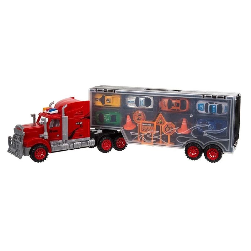 Rotaļlieta Large Truck Mobile Garage Set 501631193