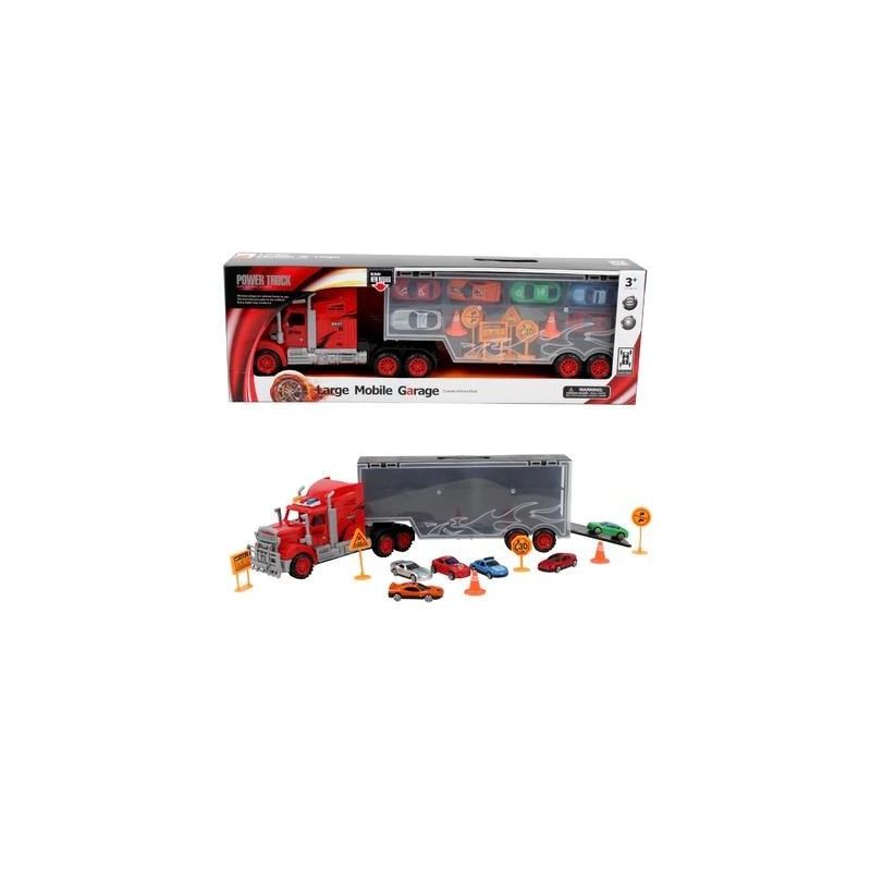 Rotaļlieta Large Truck Mobile Garage Set 501631193