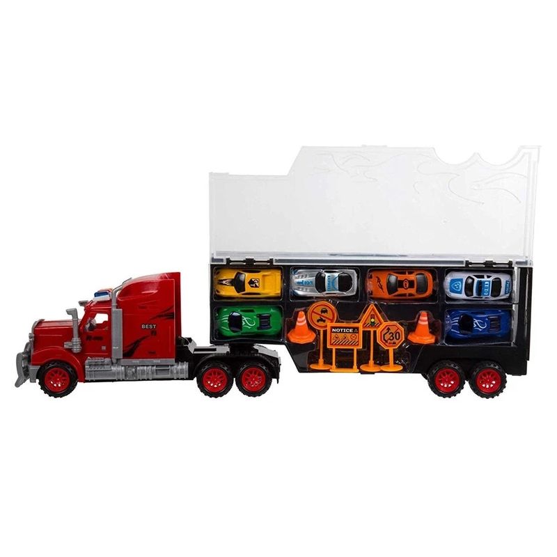 Rotaļlieta Large Truck Mobile Garage Set 501631193