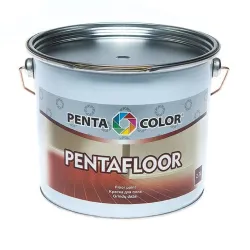 Grīdas krāsas Pentacolor Pentafloor, pelēkas, 2.7 l