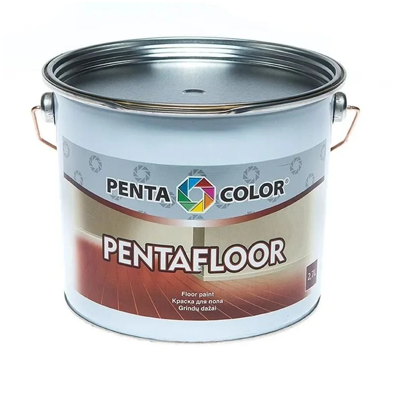 Grindų dažai Pentacolor Pentafloor, pilka sp., 2.7 l