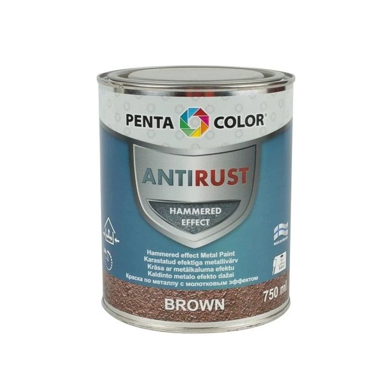 UNIVERSĀLIE CINKOTA METĀLA EFEKTA KRĀSAS, BRŪNAS, 0.75 l