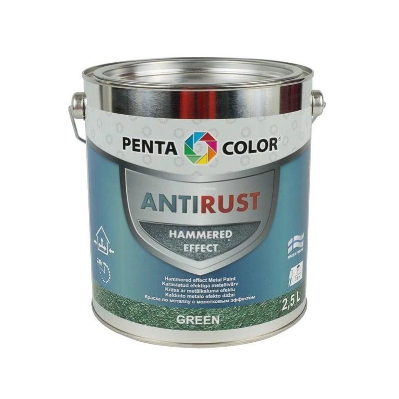 UNIVERSĀLIE CINKOTA METĀLA EFEKTA KRĀSAS, ZAĻAS, 2.5 l