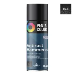Spraypaint penta antirust hamm blk 400ml