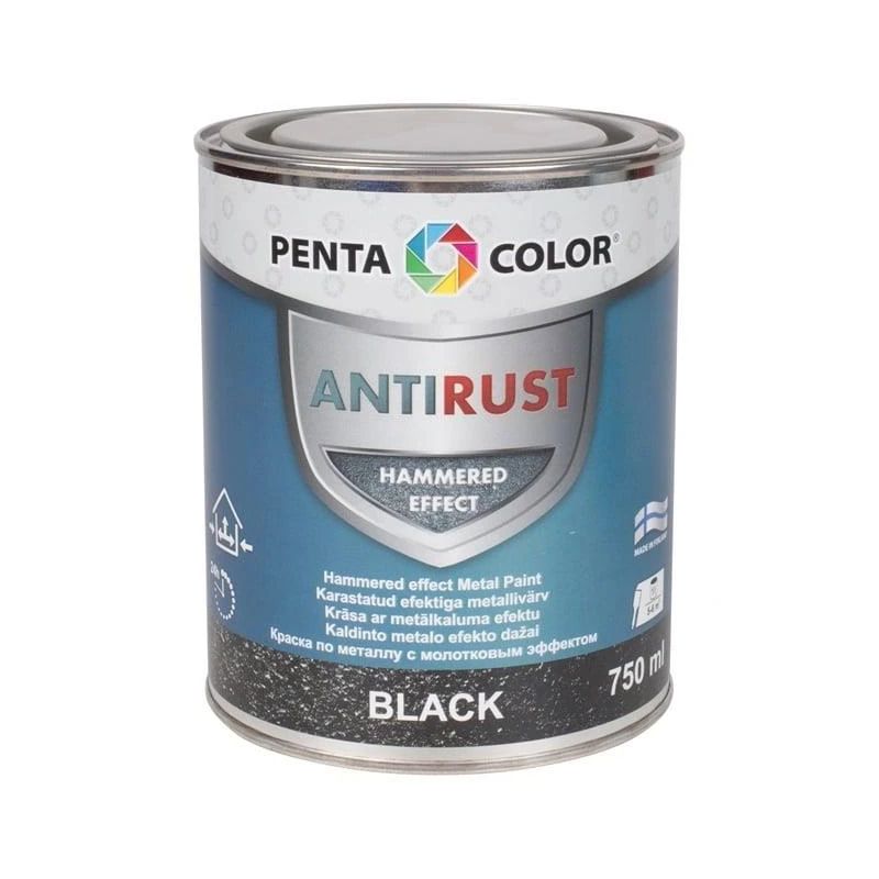 UNIVERSĀLIE CINKOTA METĀLA EFEKTA KRĀSAS, MELNAS, 0.75 l