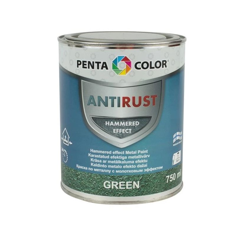 UNIVERSĀLA CINKOTA METĀLA EFEKTA KRĀSAS, ZAĻAS, 0.75 l