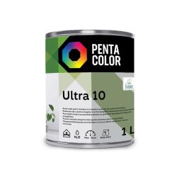 Dispersijas krāsa Pentacolor Ultra 10. balta. 1 l