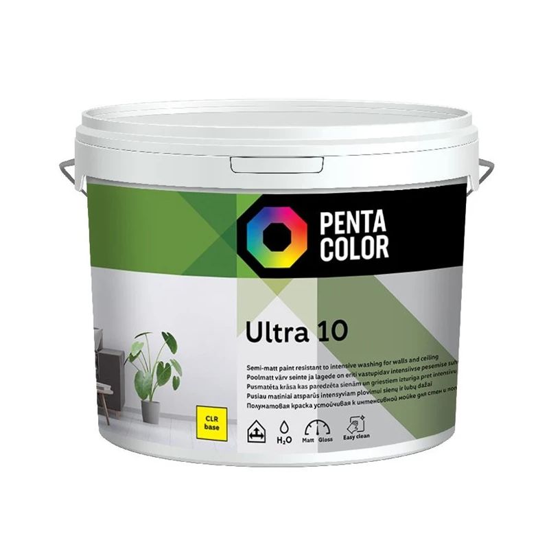 Krāsas pamatne Pentacolor Ultra 10. emulsija. 3 l