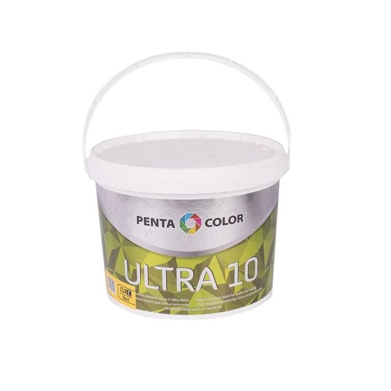 Krāsas pamatne Pentacolor Ultra 10. emulsija. 3 l