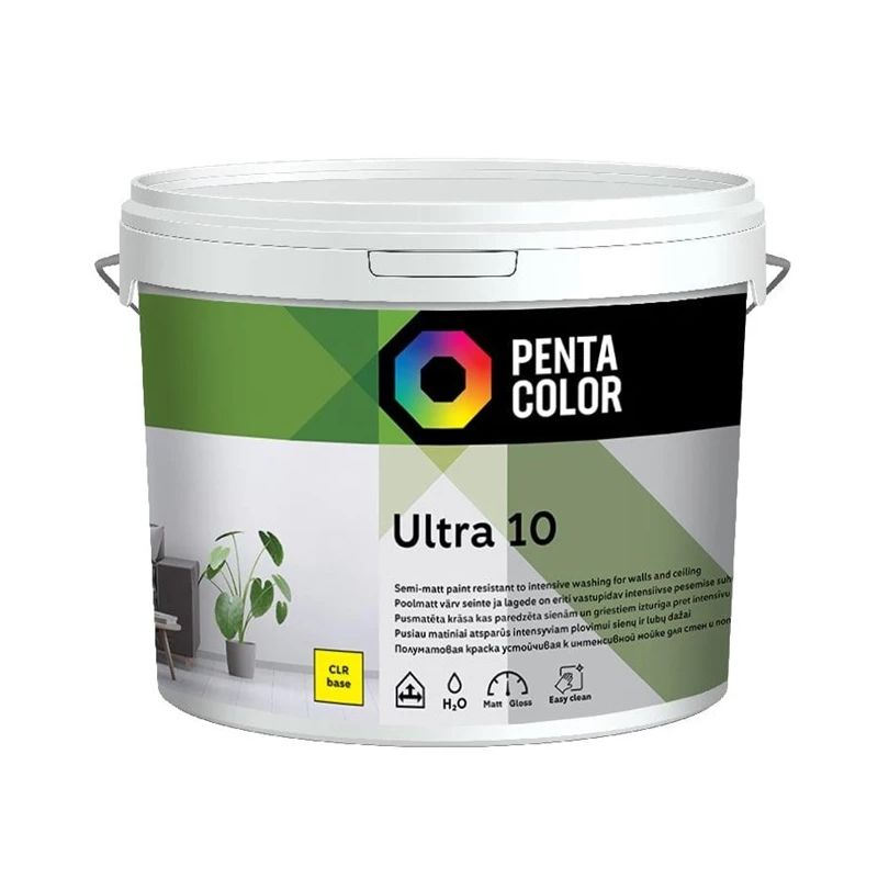 Krāsas pamatne Pentacolor Ultra 10. emulsija. 5 l