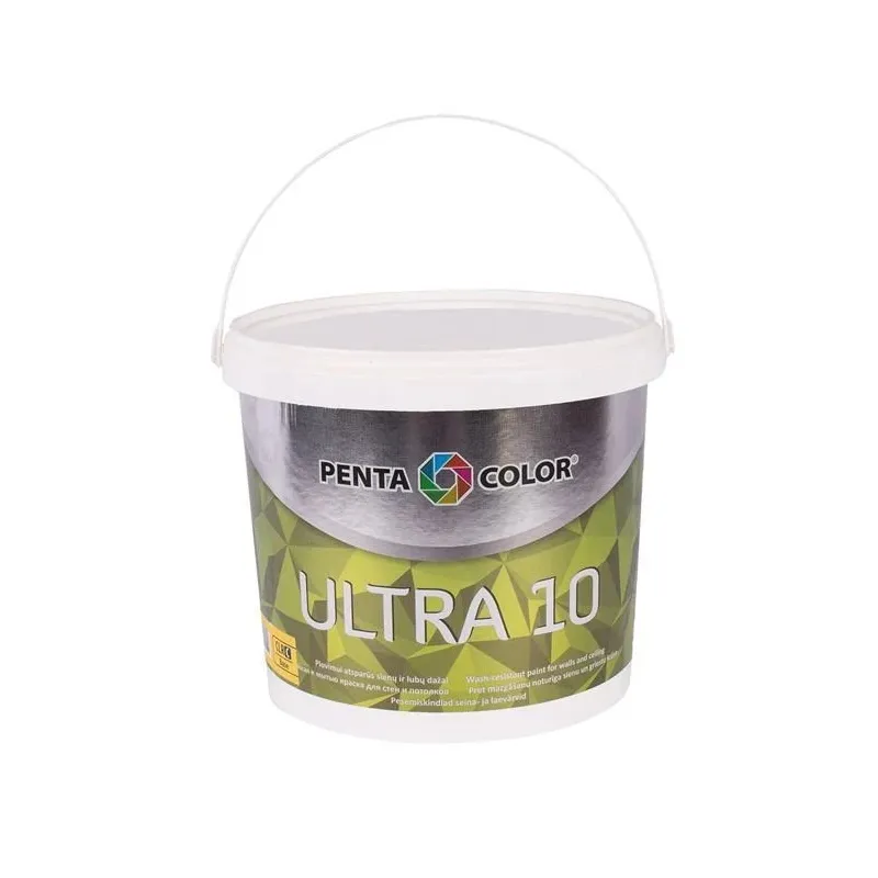 Krāsas pamatne Pentacolor Ultra 10, emulsija, pus-matēts, 5 l