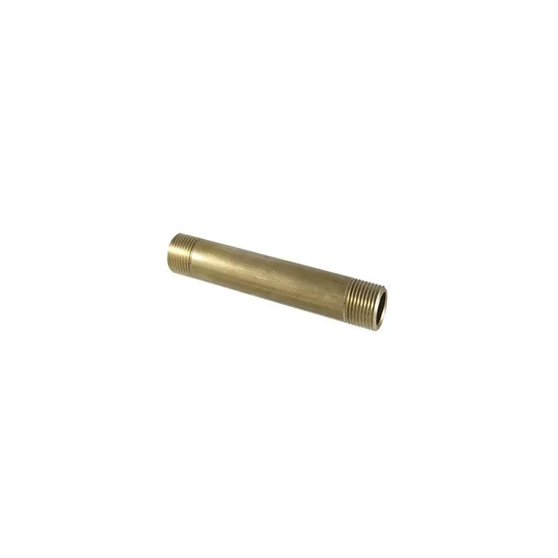 Skrūve ar īsu vītni TDM Brass 105M, 1 colla – ārējā vītne, 1 x 150mm