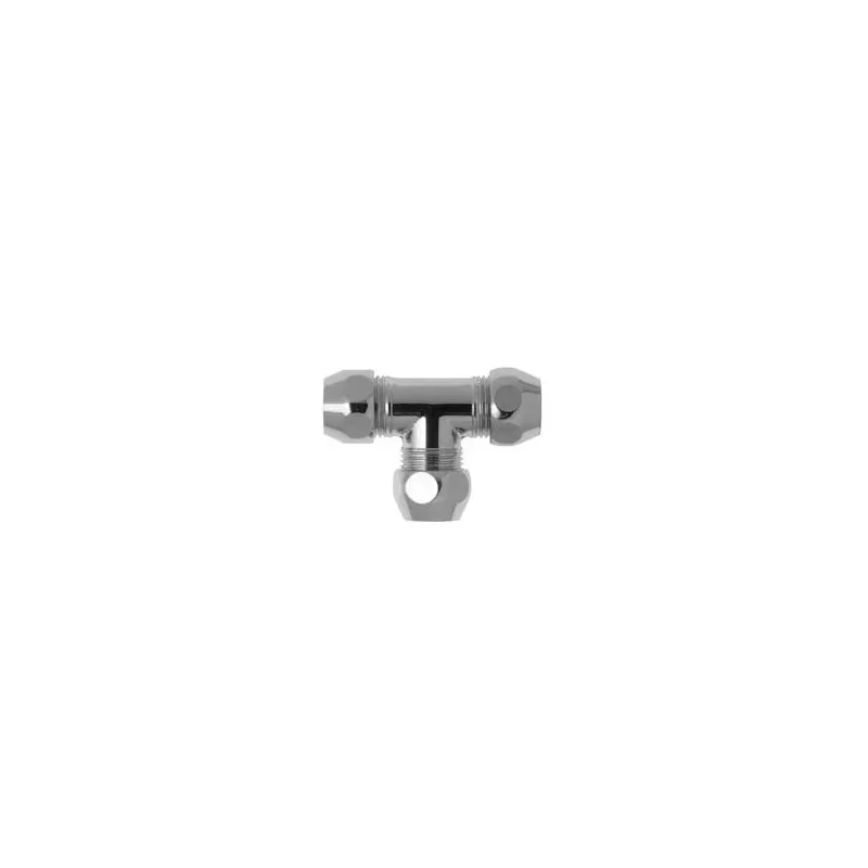 T veida caurule Benkiser 5183810, 3-8 collas – Ārējā vītne-10 mm – Savelkama, misiņš