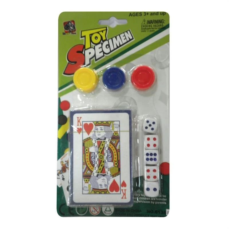 Kāršu, kauliņu un žetoni 3in1 519993910-