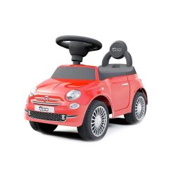 Stumjamā mašīna Fiat 500. balta-sarkana-