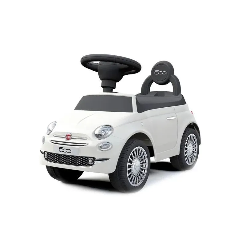 Tõukeauto Fiat 500, valge v.-punane v.-,värv-disain valitakse juhuslikult,