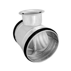 Aizverams ventilācijas aizbīdnis ALNOR. DN 100 mm