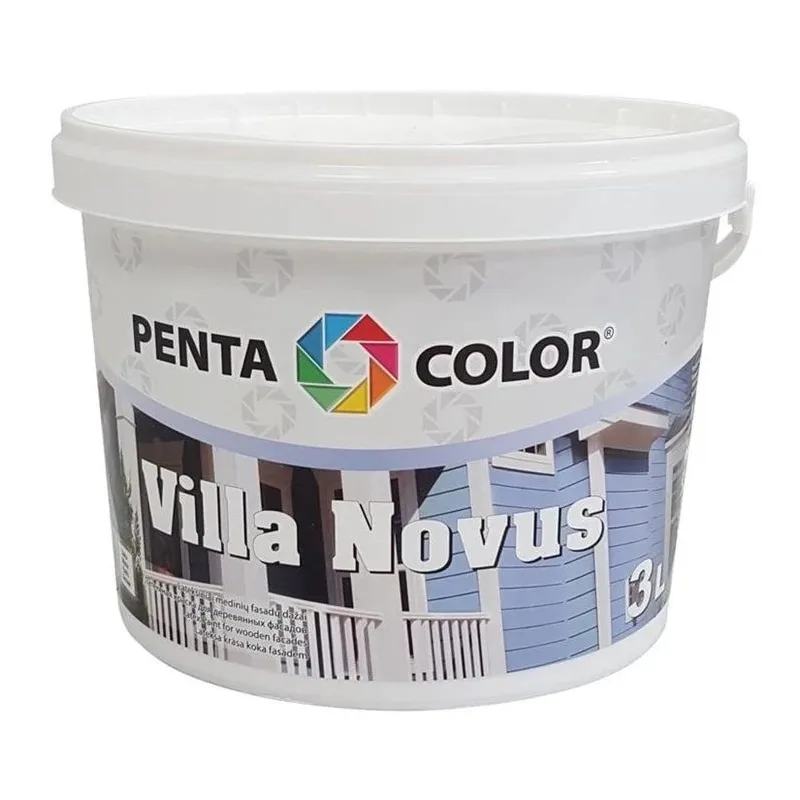 Fasāžu krāsa Pentacolor Villa Novus, antracīta krās., 3 l