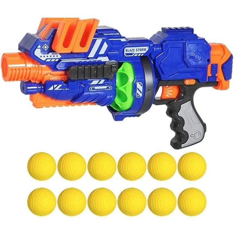 Rotaļlietu šautene ar lodiņām, 12 gab., ZC7087