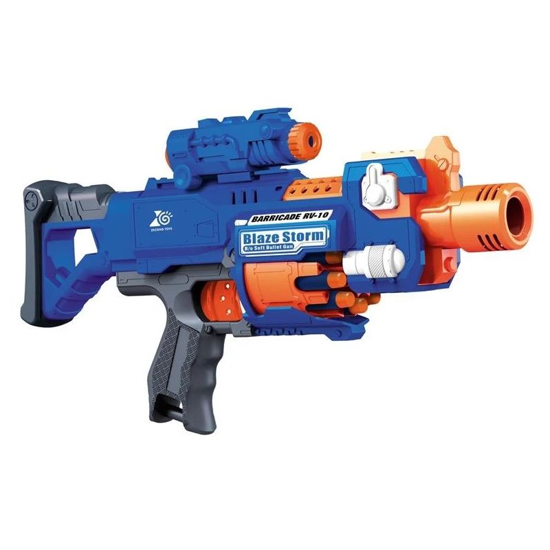 Rotaļlietu šautene ar lodiņām, 20 gab., 7055