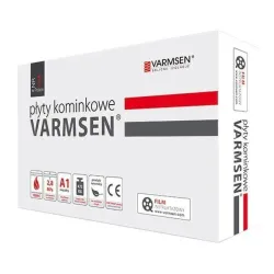 Kaltsiumsilikaatplaat Varmsen, 100 cm x 3 cm x 61 cm, hall v.